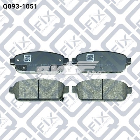 Колодки гальмівні дискові (задні) Q093-1051