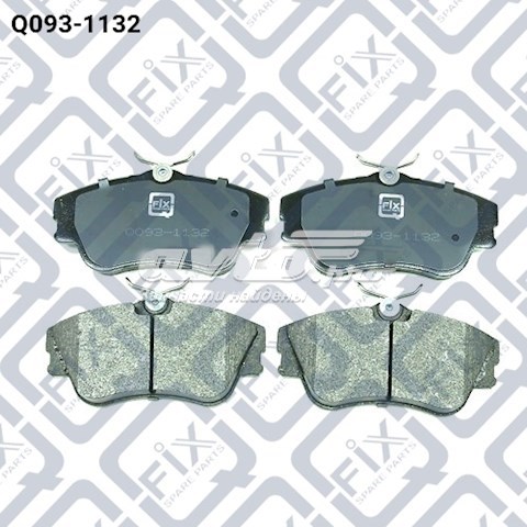 Передние тормозные колодки Q0931132 Q-FIX