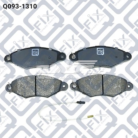 Колодки передние Q0931310 Q-FIX