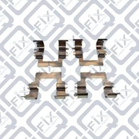 Комплект пружинок крепления дисковых передних колодок Q0940590 Q-FIX