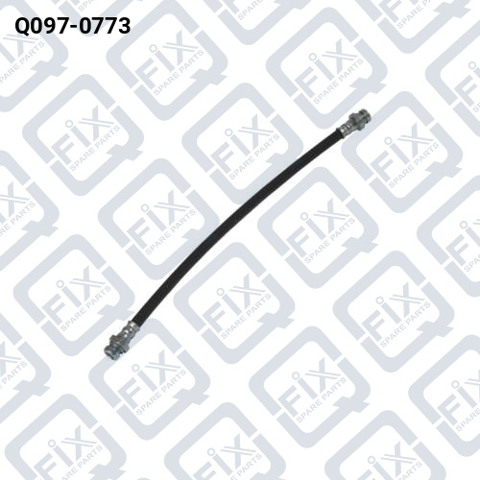Шланг тормозной задний правый Q0970773 Q-FIX