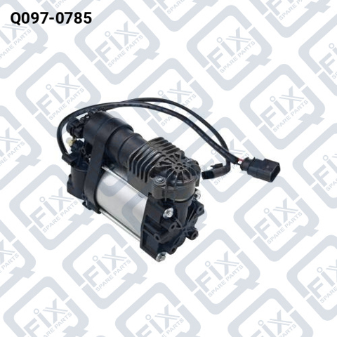 Компрессор пневмоподкачки (амортизаторов) Q0970785 Q-FIX