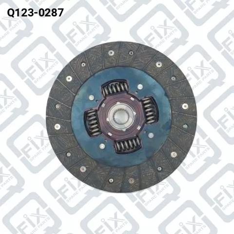 Диск сцепления ведомый Q1230287 Q-FIX