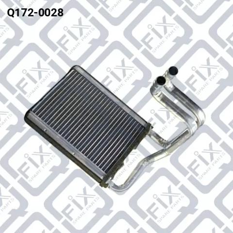 Радиатор печки Q1720028 Q-FIX