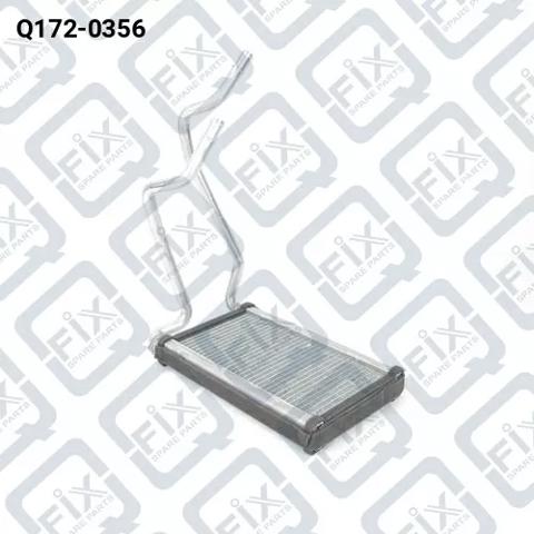 Радиатор отопителя Q1720356 Q-FIX