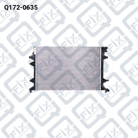 Радиатор водяной Q1720635 Q-FIX