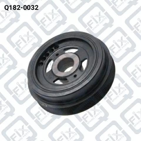 Шкив-демпфер коленвала Q1820032 Q-FIX