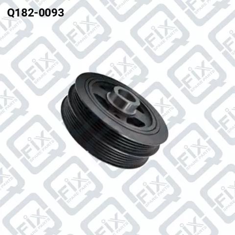 Шкив-демпфер коленвала Q1820093 Q-FIX