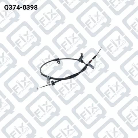 Трос ручника задний правый Q3740398 Q-FIX