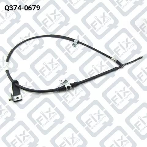Трос ручного тормоза задний Q3740679 Q-FIX