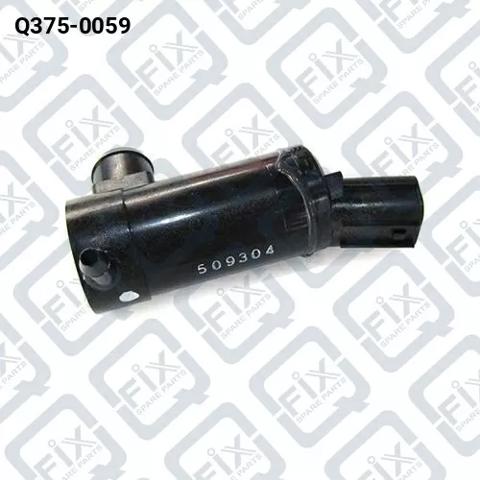 Электропомпа омывателя переднего стекла Q3750059 Q-FIX