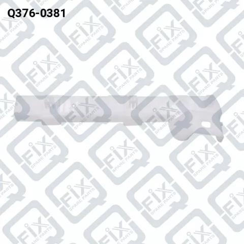 Кронштейн бампера переднего, внешний левый Q3760381 Q-FIX