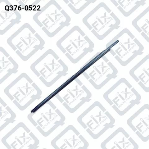 Уплотнитель стекла передней двери правой внешний Q3760522 Q-FIX