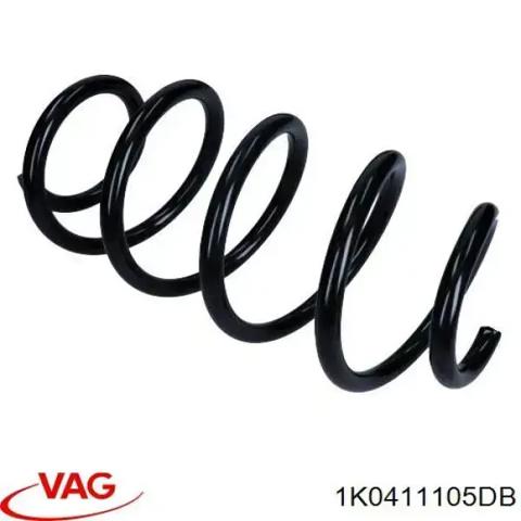 Пружина амортизатора передняя 1K0411105DB VAG