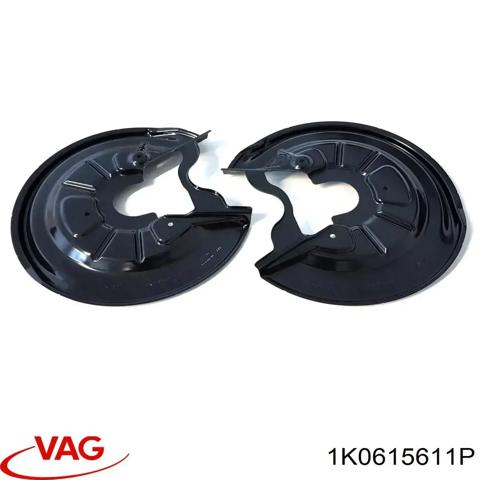 Щиток тормозного диска заднего левый 1K0615611P VAG