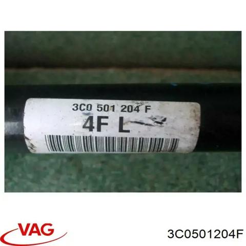 Полуось задняя, правая 3C0501204F VAG