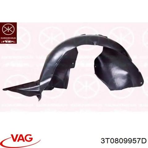 Локер передний левый 3T0809957D VAG