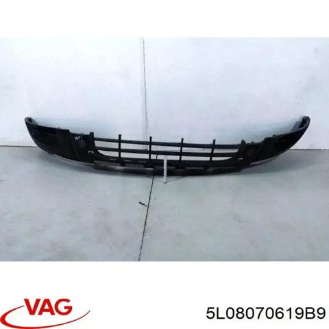 Спойлер переднего бампера 5L08070619B9 VAG