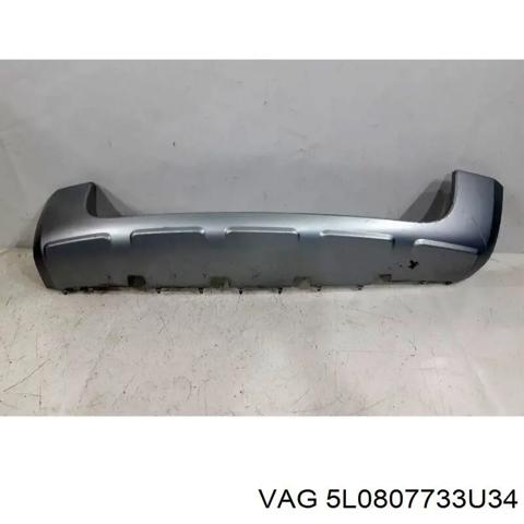 Молдинг бампера переднего, центральный 5L0807733U34 VAG
