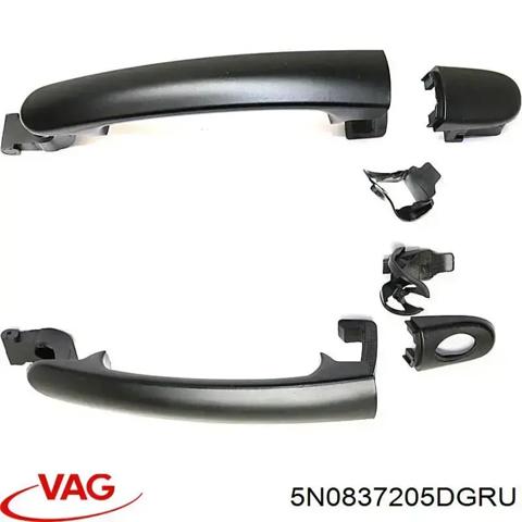 Ручка двери в сборе 5N0837205DGRU VAG