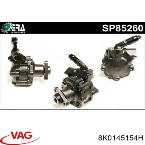 Насос гидроусилителя механизма рулевого управления 8K0145154H VAG