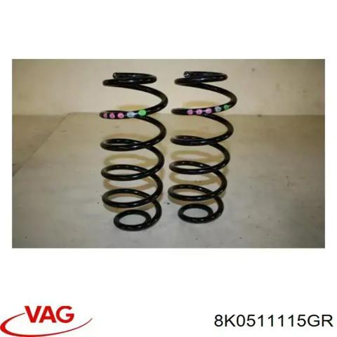 Пружина подвески 8K0511115GR VAG