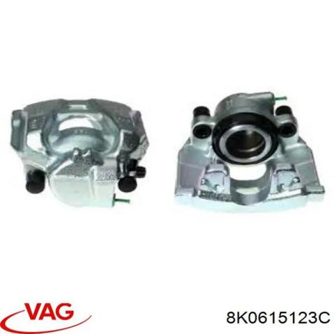 Суппорт тормозной передний левый 8K0615123C VAG