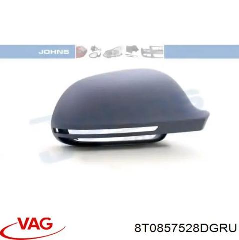 Накладка зеркала заднего вида, правая 8T0857528DGRU VAG