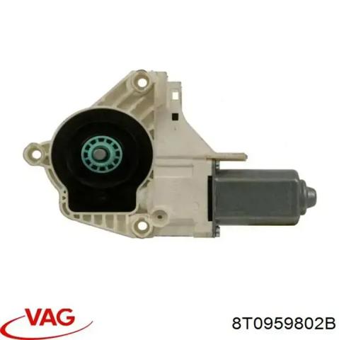 Мотор стеклоподъемника двери передней, правой 8T0959802B VAG
