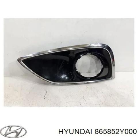 Решетка бампера переднего левая 865852Y000 HYUNDAI