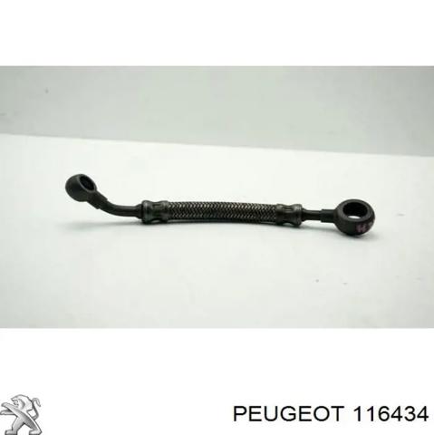116434 PEUGEOT Трубка (шланг) подачи масла к турбине купить в Одесса