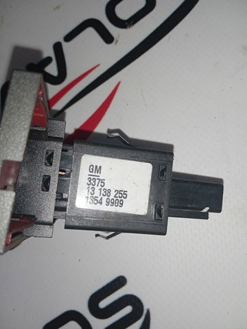 13138255 OPEL Кнопка аварийки купить в Киев