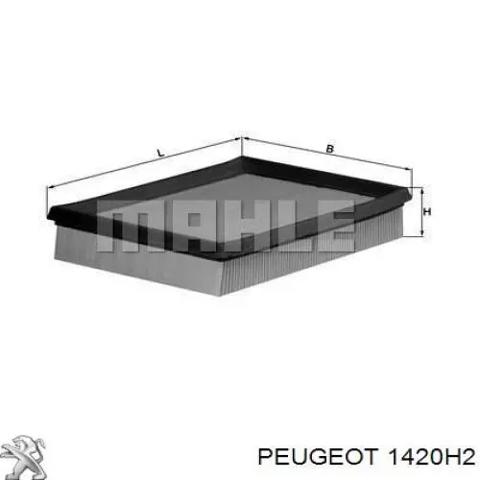 Корпус воздушного фильтра в сборе 1420H2 PEUGEOT