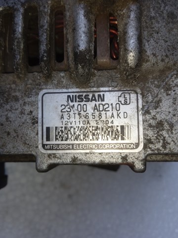 NISSAN 23100AD210 Генератор в наличии Житомир