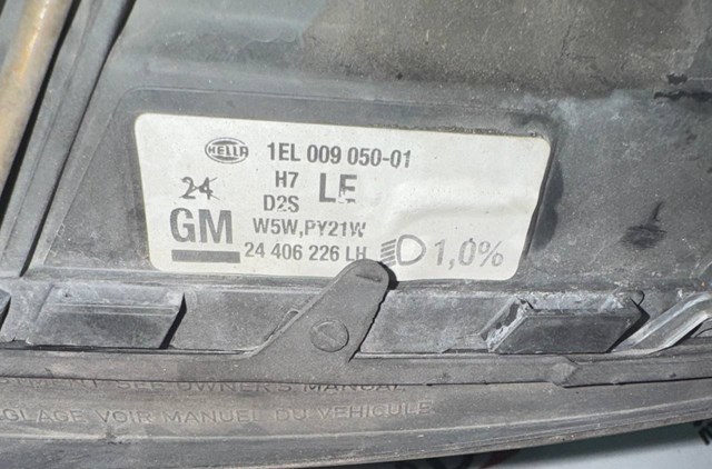 OPEL 24406226 Фара правая в наличии Черновцы