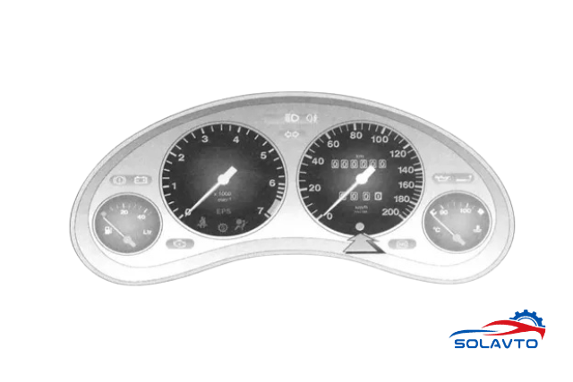 Приладова дошка-щиток приладів  на Dacia LOGAN sedan (LS) (01.04 - 12.12) 1.4 (LSOA, LSOC, LSOE, LSOG) (09.04 - ) K7J 710