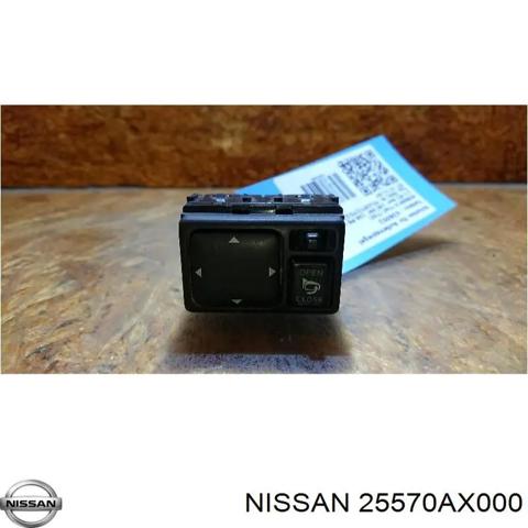 Блок управления зеркалами заднего вида, на торпедо 25570AX000 NISSAN