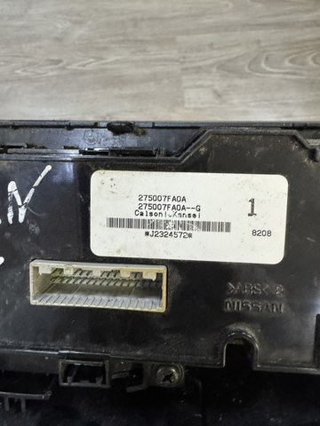 275007FA0A NISSAN Блок управления режимами отопления/кондиционирования купить в Житомир