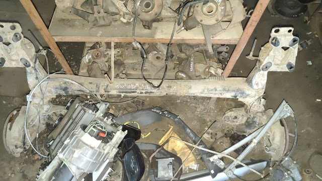 3502GE PEUGEOT Балка передней подвески (подрамник) передняя купить в Львов