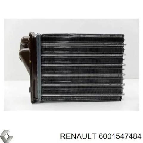 Радиатор печки (отопителя) на renault logan седан (ls) (09.04 - 01.00) 1.6 (lsob, lsod, lsof, lsoh) (02.06 - ) k7m 710 6001547484