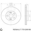 Диск тормозной передний Renault Espace 3