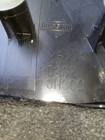 802928H300 NISSAN Внутренняя накладка крепления зеркала правого купить в Львов