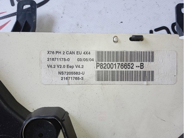 8200176654 RENAULT Панель приборов купить в Киев