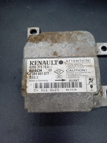 RENAULT 8200375763 Модуль-процессор управления подушкой безопасности (ЭБУ AIRBAG) в наличии Черкассы