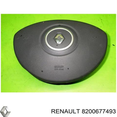 Подушка безопасности (airbag) водительская на renault clio-iii хэтчбек (br01, cr01) (01.05 - 12.99) 1.5 dci (06.05- ) k9k 770 8200677493
