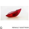 Фара заднего бампера, левый 8200776055 RENAULT