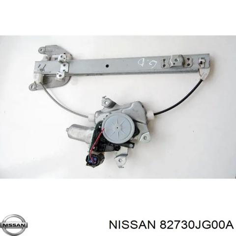 Мотор стеклоподъемника двери задней правой на nissan x-trail внедорожник (t31) (01.07 - 12.14) 2.0 td (03.07 - ) m9r 82730JG00A