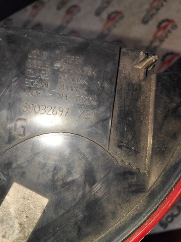 PEUGEOT 89032697 Фонарь задний левый внешний в наличии Запорожье