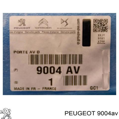 Дверь передняя правая на peugeot 5008 минивэн (01.09 - 03.17) 1.6 hdi 9hz (dv6ted4) 9004AV