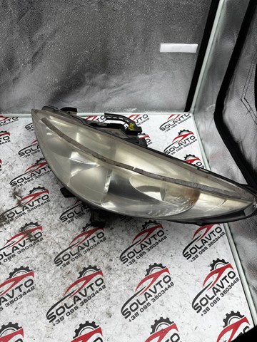Основная фара в сборе левая 9649986180 PEUGEOT